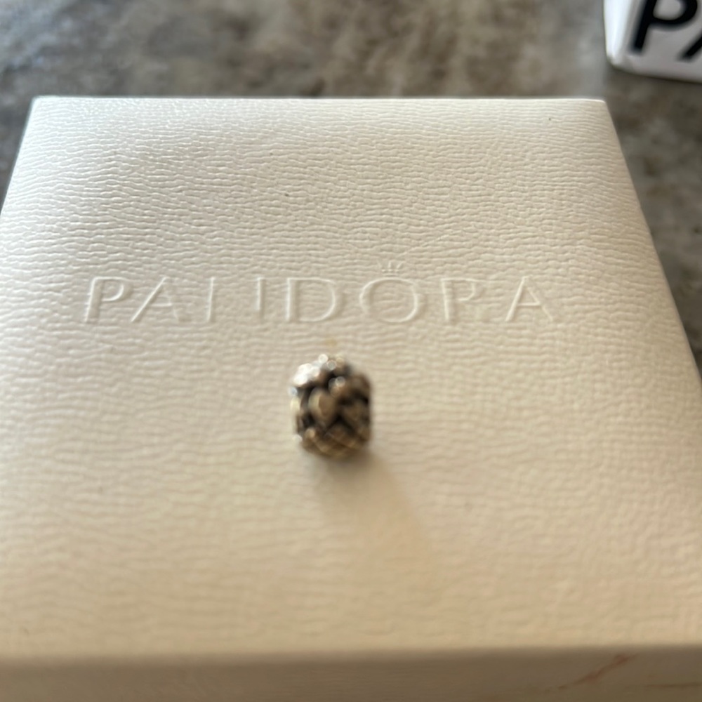 Pandora pineapple charm